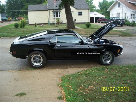 1970 Mustang Boss 429 Raven Black Clone