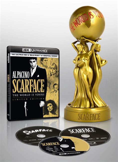 New On Blu Ray And 4k Scarface 1983 Gold Edition The