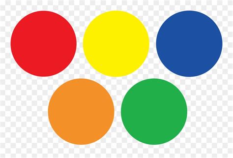 Colors In Circle Clipart 1268923 Pinclipart