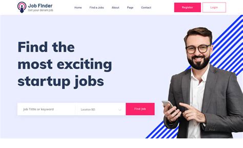 Jobfinderportal Free Bootstrap Html Job Portal Website Template