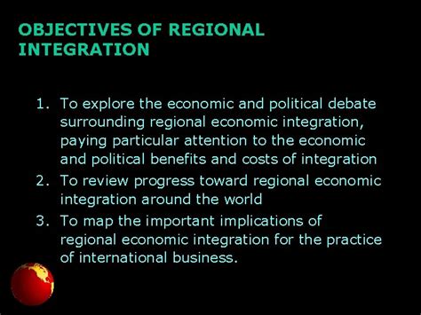 Regional Economic Integration Regional Economic Integration Agreements