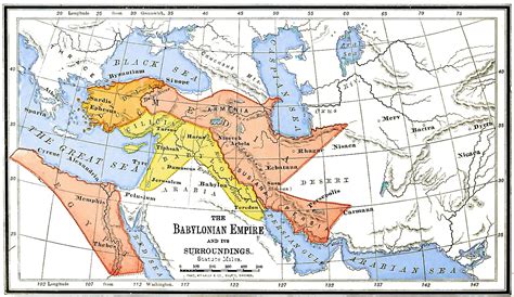 Map Babylonian Empire Share Map