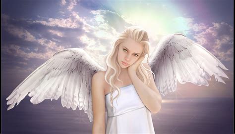 Fantasy Angel Hd Wallpaper Background Image 1921x1102