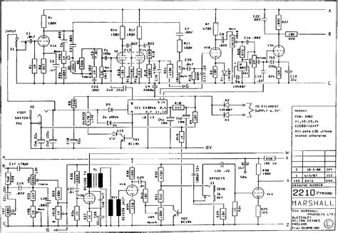 Diagram Marshall Jcm 900 Circuit Diagram Mydiagramonline