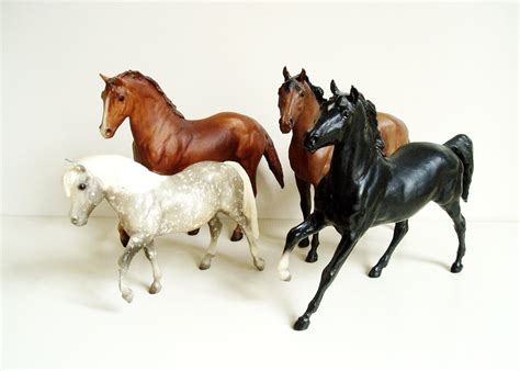 Breyer Horses Vintage Black Beauty Set Figurines Set Of 4 With Original