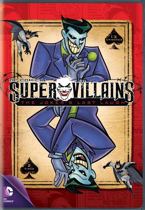 Dc Comics Super Villains The Jokers Last Laugh