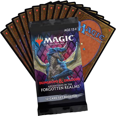 Magic The Gathering Adventures In The Forgotten Realms Set Booster