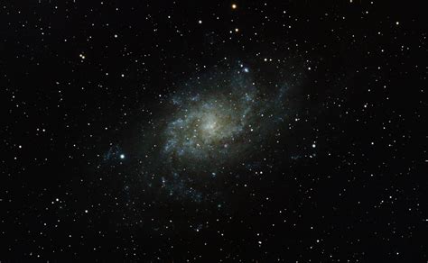 M33 Triangulum Galaxy With An Unmodified Dslr Rastrophotography