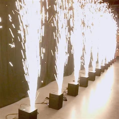 Rent Cold Sparkler Fountains For Weddings And Concert Events Sparkular