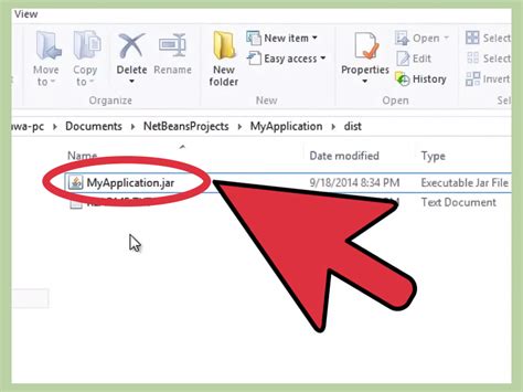 This is internal properties file not the external properties file. How to Generate JAR File in Netbeans: 7 Steps (with Pictures)