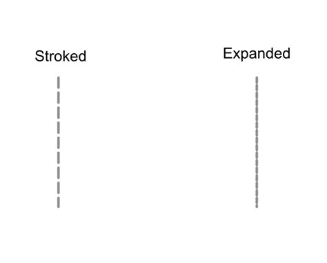 You might develop a page where you ask user to enter fields, there you can represent the same with dotted line. Dashed Strokes Break When Expanded. Why? - Affinity on ...