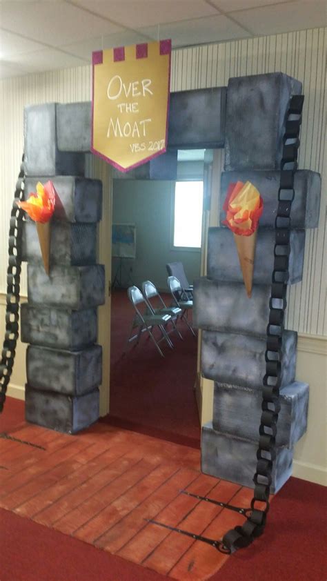 Diy medieval torches chandeliers and banners – Artofit