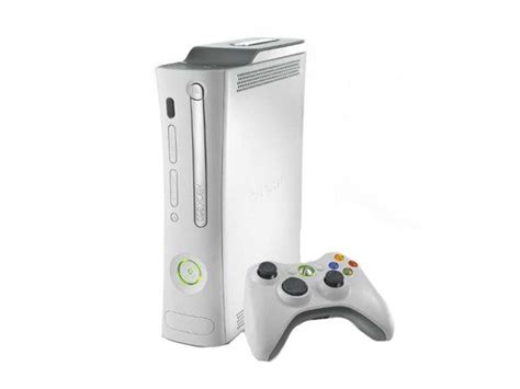 Microsoft Xbox 360 Deluxe Console 20 Gb Hard Drive White Xbox 360