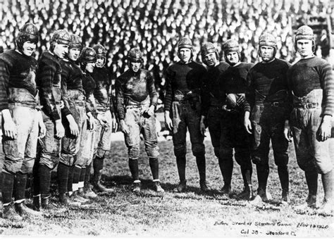 Flashback The Cal Bears Were Golden In 1920 The College Sports Journal