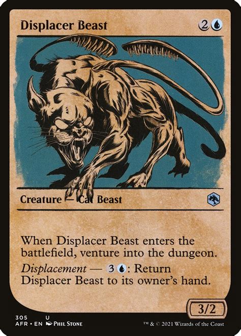 Displacer Beast · Adventures In The Forgotten Realms Afr 305