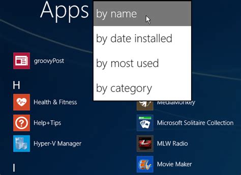 Download the my health online app or make sure your existing app is up to date. Find All Apps Installed on Windows 8 (Updated for 8.1)