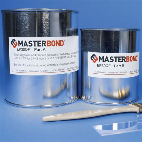 Maybe you would like to learn more about one of these? Colle époxy - EP30QF - Master Bond - pour métal / pour ...