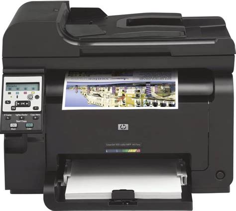 Max printing speed b/w (ppm). HP LaserJet Pro 100 Color MFP M175nw, kleurenlaserprinter ...