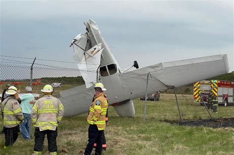 No Injuries After Small Plane Crashes At New Jersey Airport