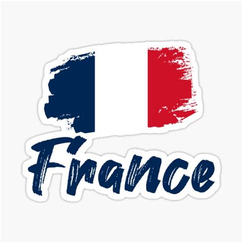 France Flag Sticker For Sale By Insideoutstore Redbubble