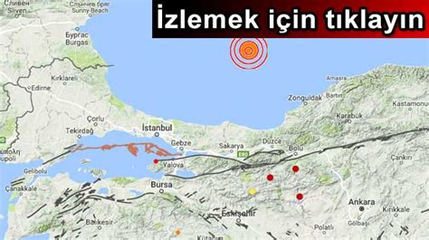 İstanbul saat 13:59'da büyük bir depremle sarsıldı. Karadeniz'de deprem, İstanbul sallandı - Son Dakika Haberler