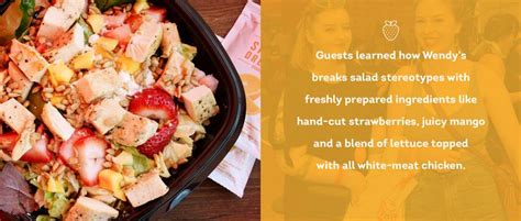 Wendys Fresh Made Salads Hit All The Right Notes Wendys Blog