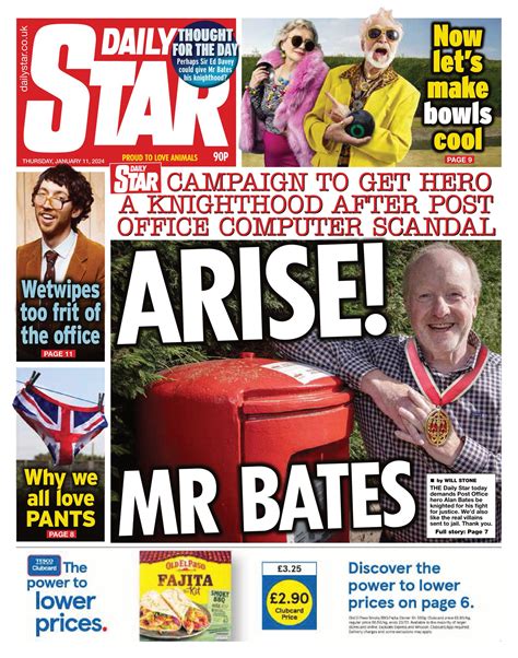 Daily Star Front Page 11th Of January 2024 Tomorrows Papers Today
