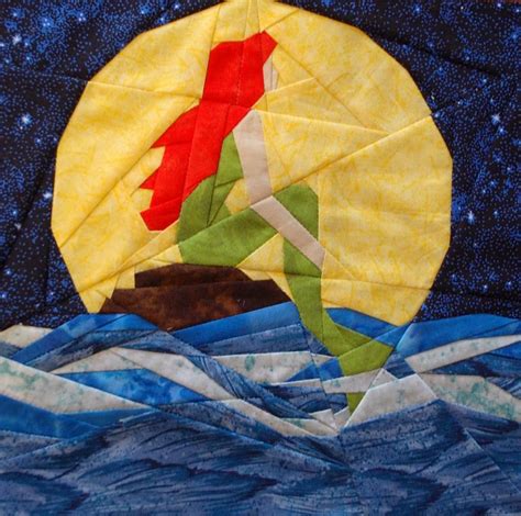 Fandom In Stitches Disney Quilt Paper Piecing Quilts Mermaid Quilt