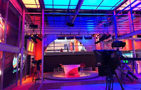 Mbc Utilizes Rosco Led Technology In New Studios Newscaststudio