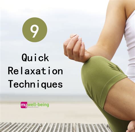 9 Quick Relaxation Techniques Relaxbe Present Pinterest Relaxation Techniques