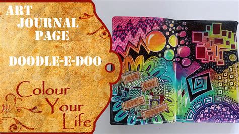 220€ / 1.000€ = 0,22 = 22%. Wie macht man eine gedoodelte Art Journal Seite - YouTube