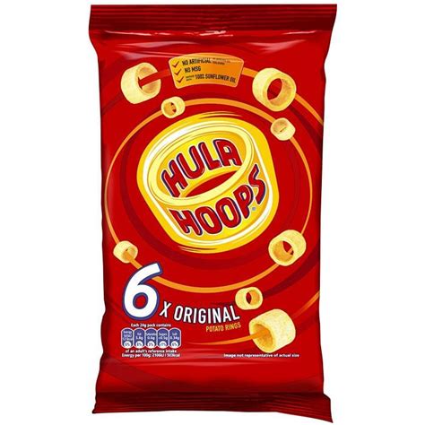 Hula Hoops Original Multipack Crisps 24g 30 X 6 Pack Turner Price