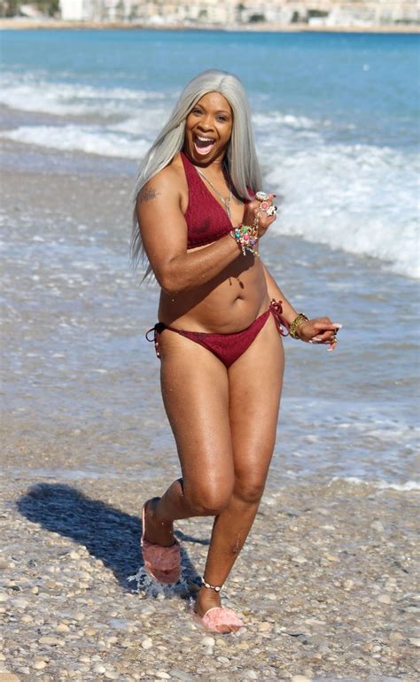 Sandi Bogle In Bikini At A Beach In Benidorm 02072018 Hawtcelebs