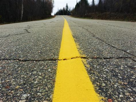 Line On The Road Free Stock Photo Public Domain Pictures