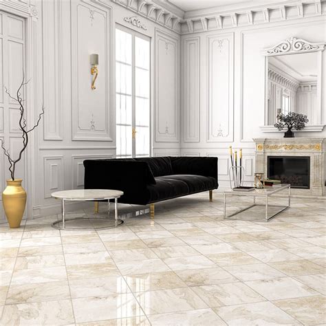 Diana Royal Classic Polished Marble Tiles 18x18 Country