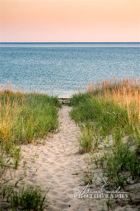 Bd314 Lake Michigan Beach Path 1 Steve Loveless Photography