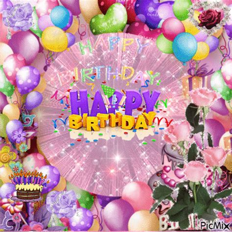 Picmix Animated Happy Birthday