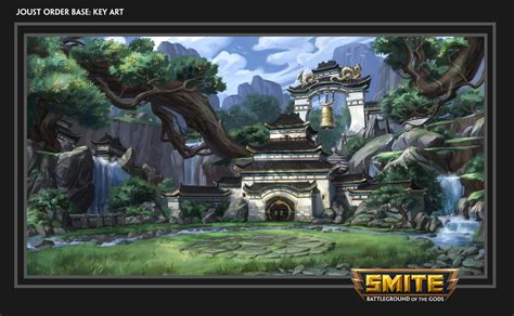 Smite Joust Map Remake Anna Christenson Jousting Concept Art Artwork