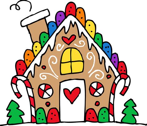 Gingerbread House Clip Art Clipart Best