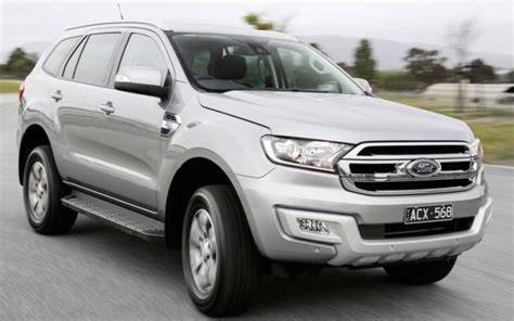 2018 Ford Everest Trend 4wd 7 Seat Four Door Wagon Specifications