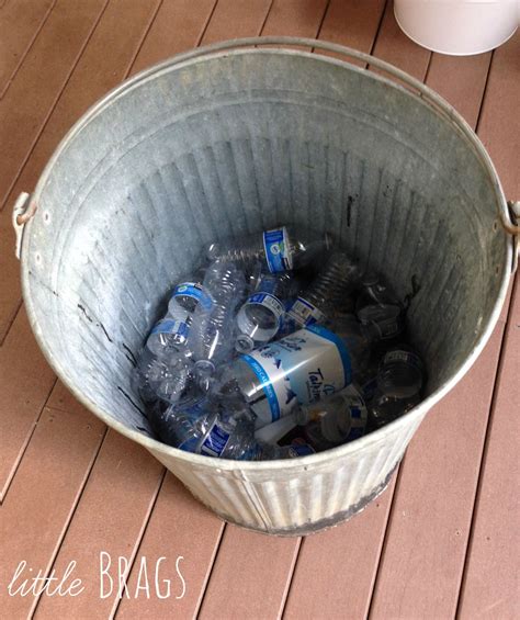 Little Brags Trash Can Planters