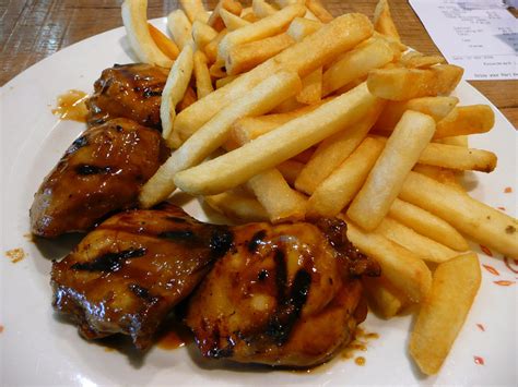 Wanna Eat Up With Chicken And Chips Nandos Skank By Ed