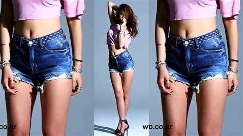Aoa S Seolhyun Sexy Models Jeans For Buckaroo Youtube