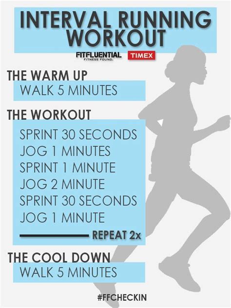 Run And Walk Workout Interval Running Workouts Interval Workout