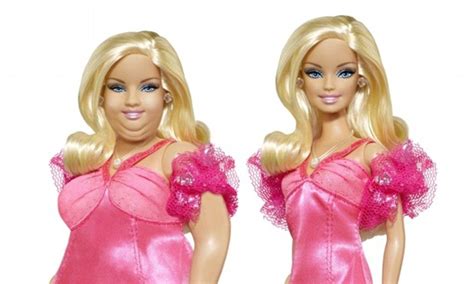 the chins are ridiculous plus size barbie image is slammed as an inaccurate representation of
