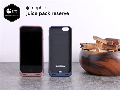 Mophie Juice Pack Reserve Extra Power In A Compact Battery Case
