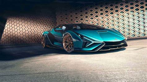 Lamborghini Sián Roadster Technical Specifications Pictures Videos