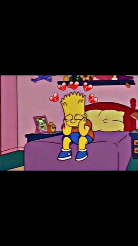 Cartoon Sad Simpsons Wallpaper Sad Boy Hd Wallpaper Bart Simpson Sad