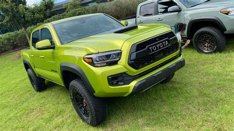 2022 Toyota Tacoma Trd Pro Electrifying In Electric Lime