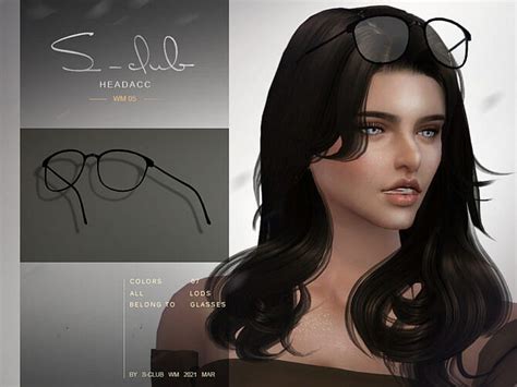 Glasses Headacc 202105 By S Club Wm At Tsr Sims 4 Updates